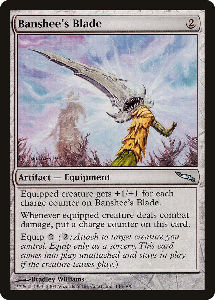 {C} Banshee's Blade [Mirrodin][MRD 144]