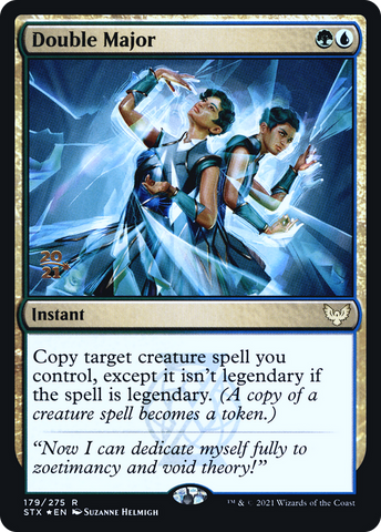 {R} Double Major [Strixhaven: School of Mages Prerelease Promos][PR STX 179]