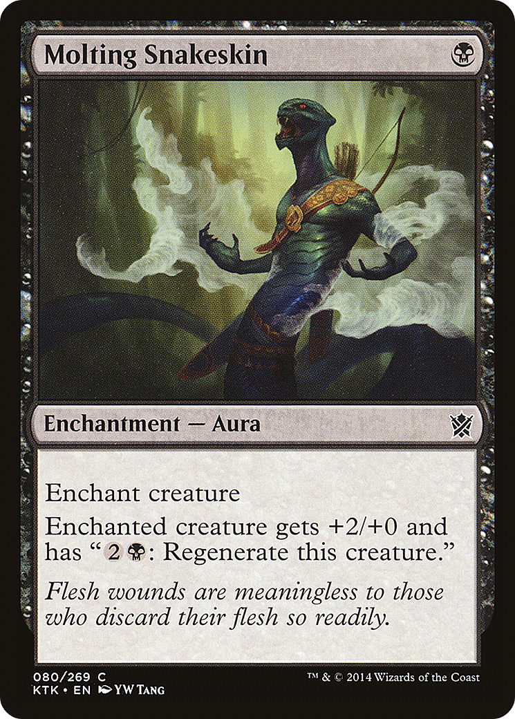 {C} Molting Snakeskin [Khans of Tarkir][KTK 080]