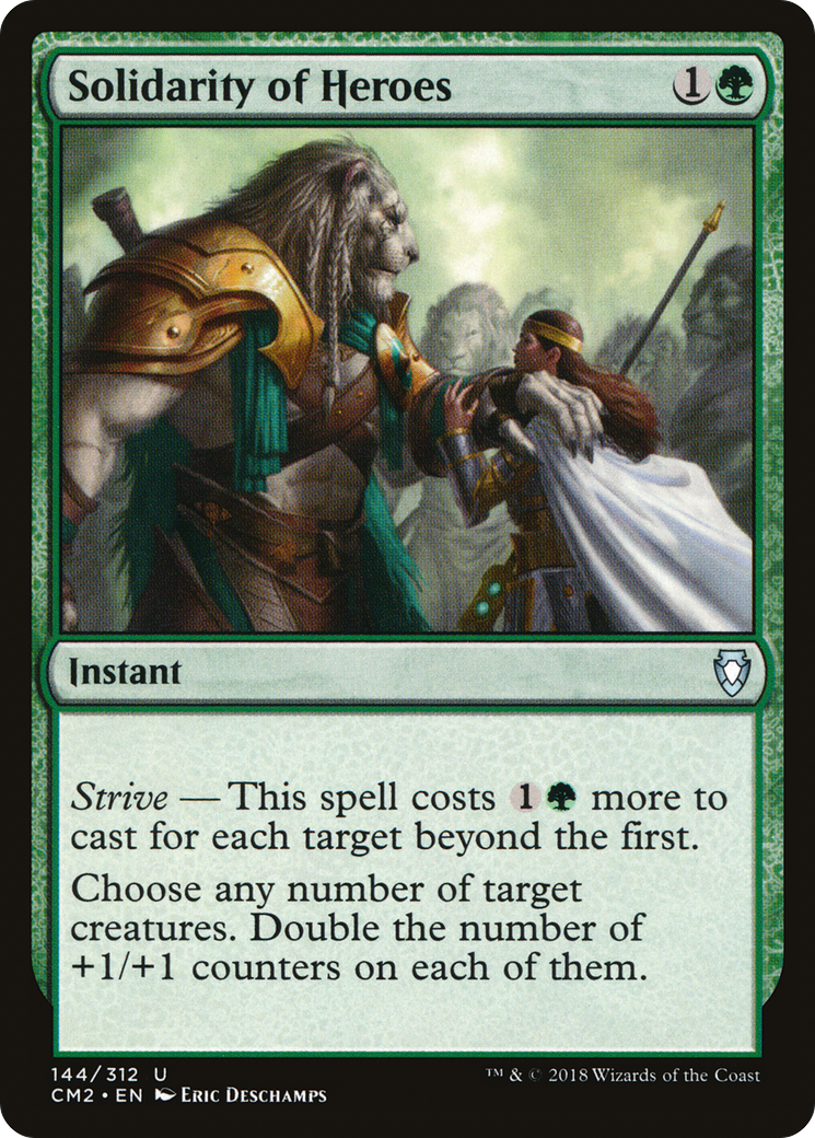 {C} Solidarity of Heroes [Commander Anthology Volume II][CM2 144] - Misty Mountain Games