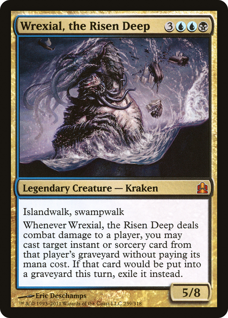 {R} Wrexial, the Risen Deep [Commander 2011][CMD 239] - Misty Mountain Games