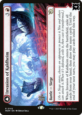 {R} Invasion of Kaldheim // Pyre of the World Tree [March of the Machine Prerelease Promos][PR MOM 145]