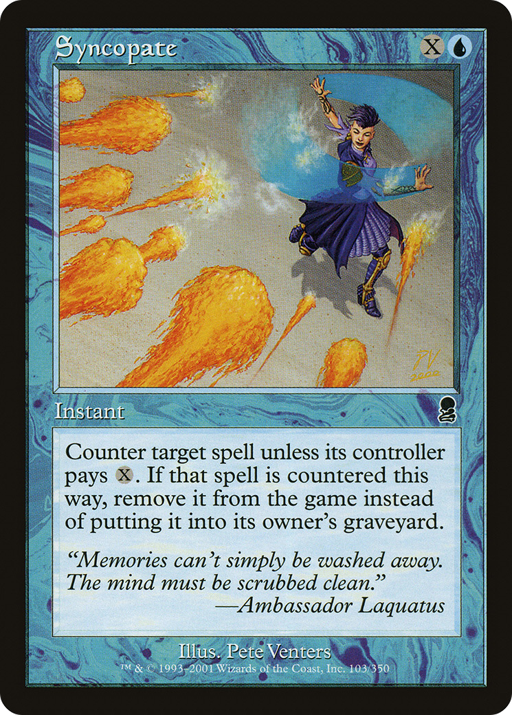 {C} Syncopate [Odyssey][ODY 103]