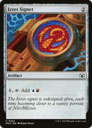 {C} Izzet Signet [March of the Machine Commander][MOC 362]