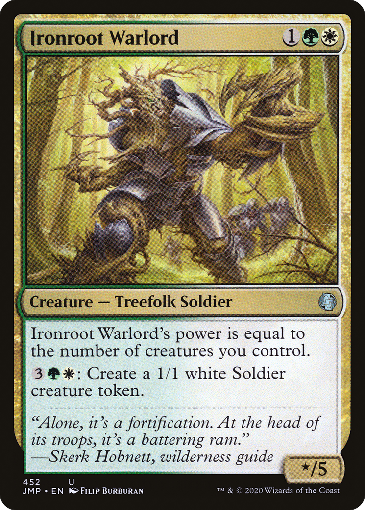 {C} Ironroot Warlord [Jumpstart][JMP 452]