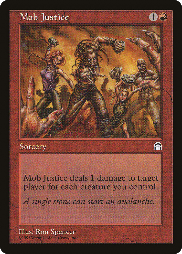 {C} Mob Justice [Stronghold][STH 090]