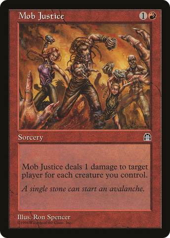 {C} Mob Justice [Stronghold][STH 090]