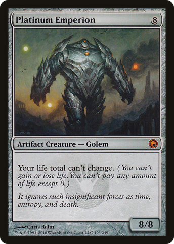 {R} Platinum Emperion [Scars of Mirrodin][SOM 193]