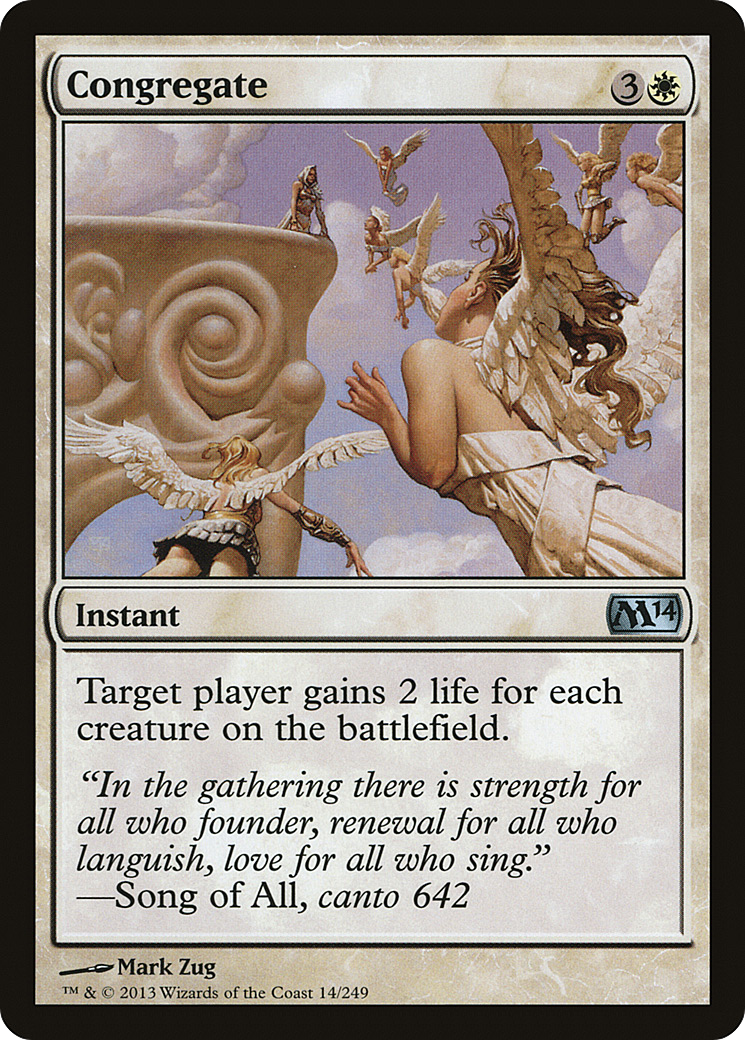 {C} Congregate [Magic 2014][M14 014]