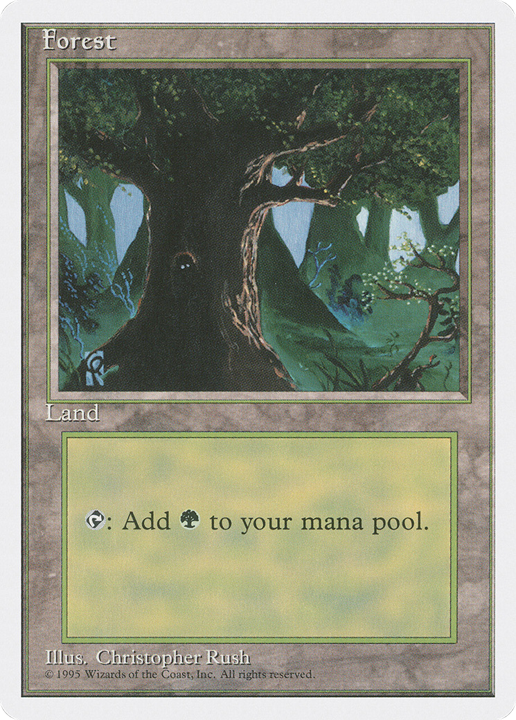 {B}[4ED 378] Forest (378) [Fourth Edition]