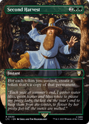 {R} Second Harvest (Borderless) [The Lord of the Rings: Tales of Middle-Earth Commander][LTC 530]