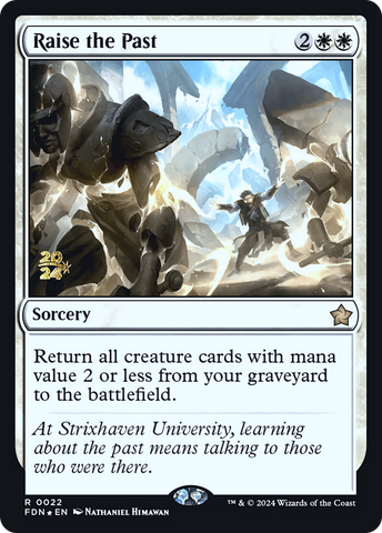{@R} Raise the Past [Foundations Prerelease Promos][PR FDN 022]