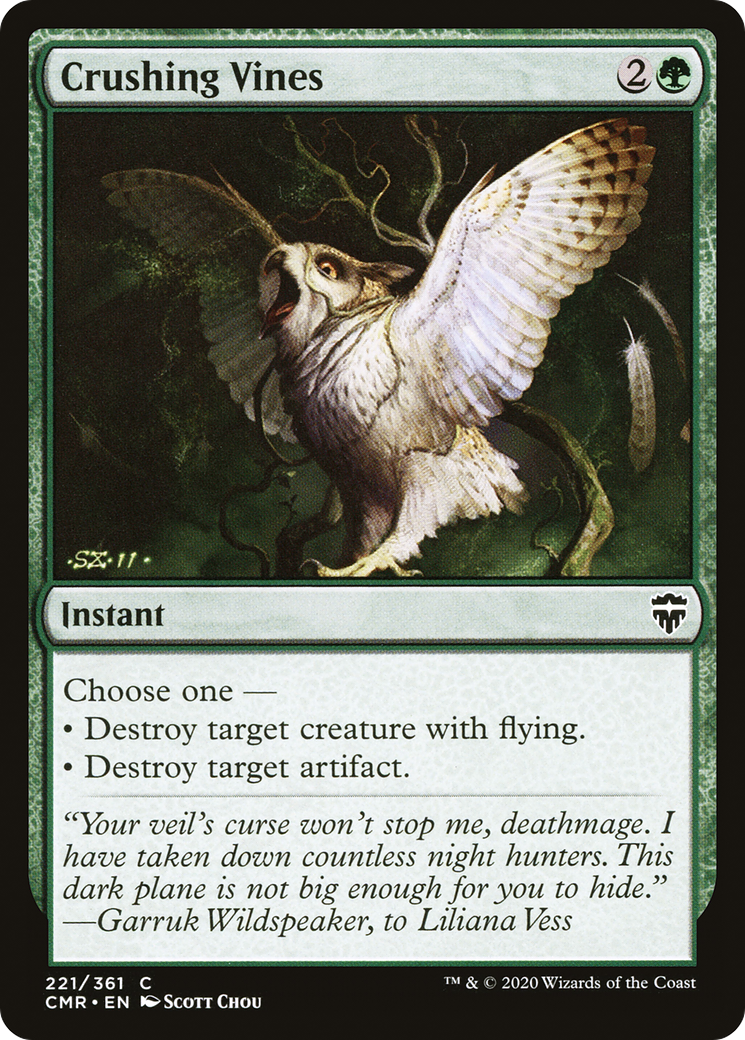 {C} Crushing Vines [Commander Legends][CMR 221]