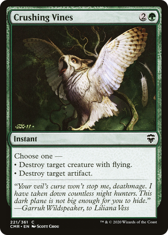 {C} Crushing Vines [Commander Legends][CMR 221]