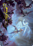 {A} Dorothea's Retribution Art Card (Gold-Stamped Signature) [Innistrad: Crimson Vow Art Series][GS AVOW 058]