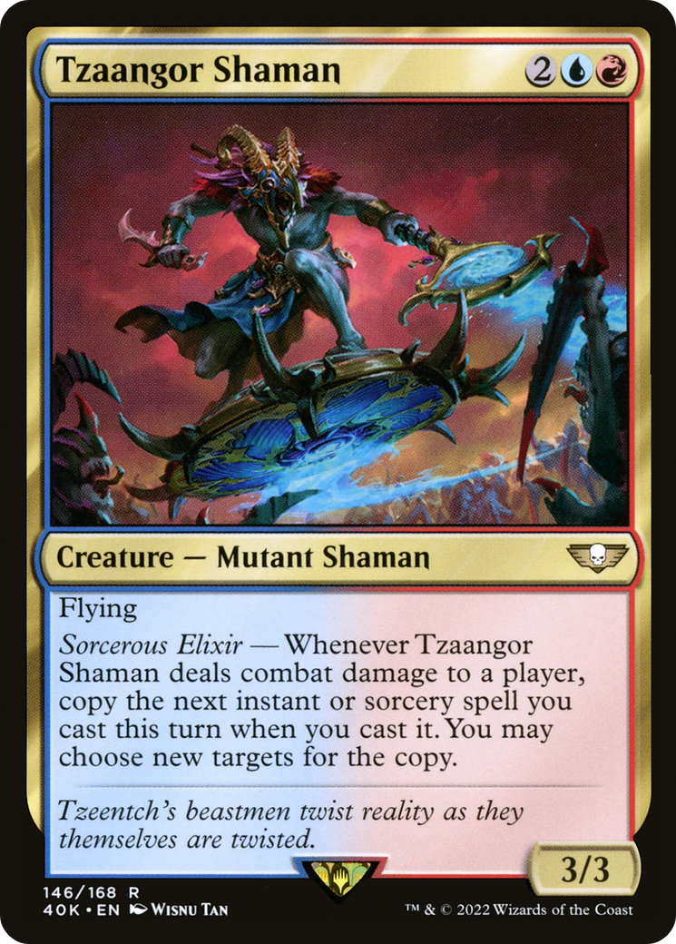 {R} Tzaangor Shaman [Universes Beyond: Warhammer 40,000][40K 146]