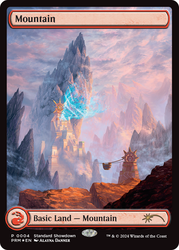{B} Mountain (Standard Showdown) [Murders at Karlov Manor Promos][SS PRM 004]