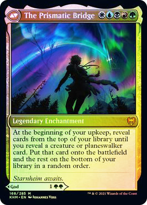 {R} Esika, God of the Tree // The Prismatic Bridge [Kaldheim Prerelease Promos][PR KHM 168]