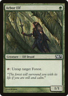 {C} Arbor Elf [Magic 2013][M13 160]