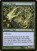 {C} Wall of Wood (Premium Foil) [Tenth Edition][FP 10E 309]