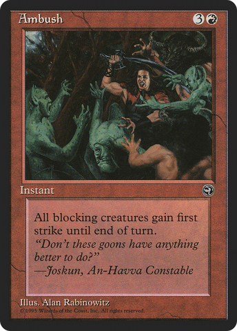 {C} Ambush [Homelands][HML 062]
