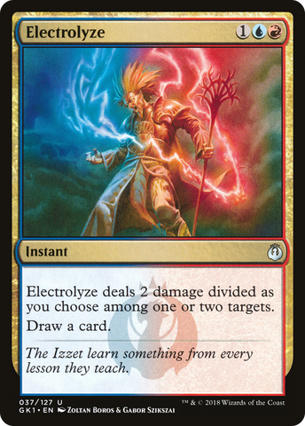 {C} Electrolyze [Guilds of Ravnica Guild Kit][GK1 037]