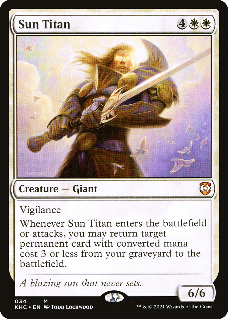 {R} Sun Titan [Kaldheim Commander][KHC 034]