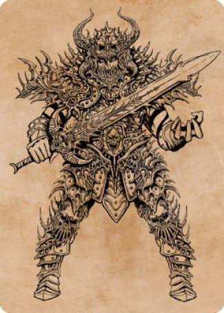{A} Sarevok, Deathbringer Art Card [Commander Legends: Battle for Baldur's Gate Art Series][ACLB 050]