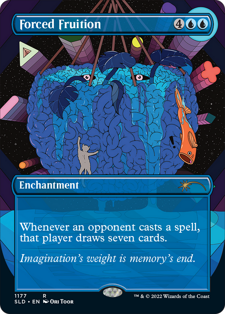 {R} Forced Fruition (Borderless) [Secret Lair Drop Series][SLD 1177]