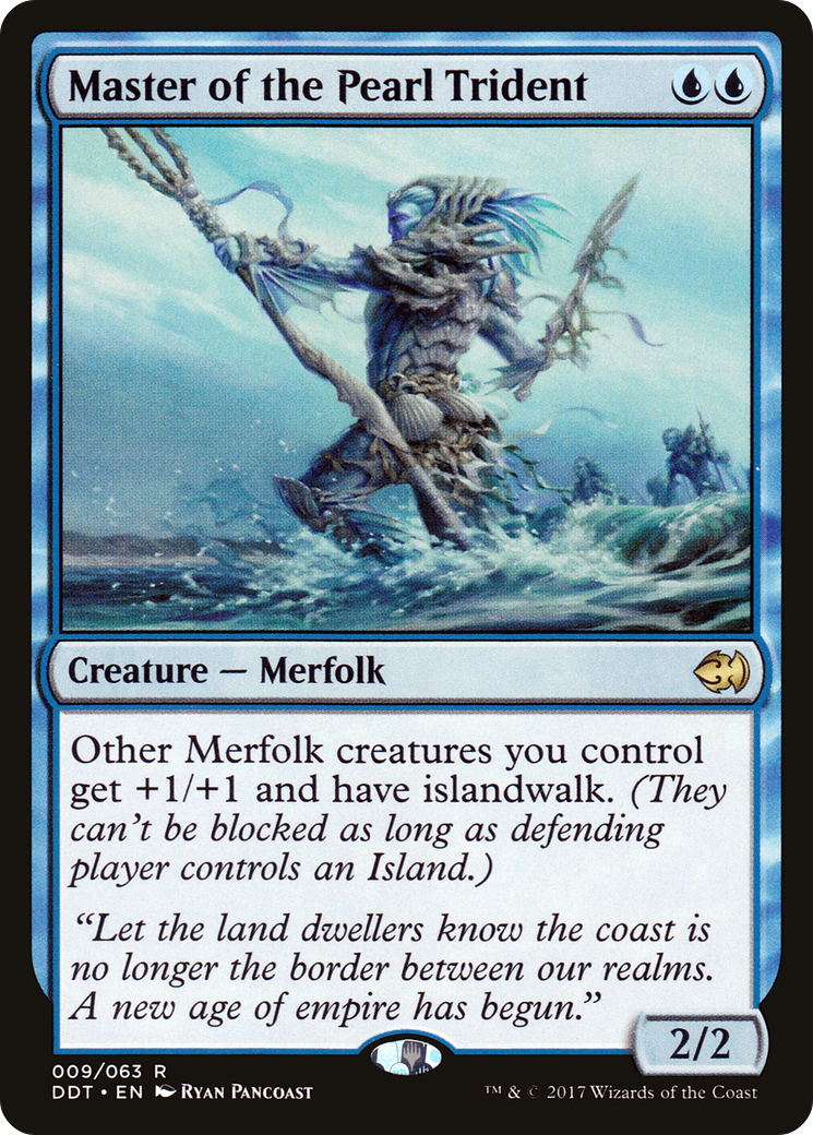 {R} Master of the Pearl Trident [Duel Decks: Merfolk vs. Goblins][DDT 009] - Misty Mountain Games