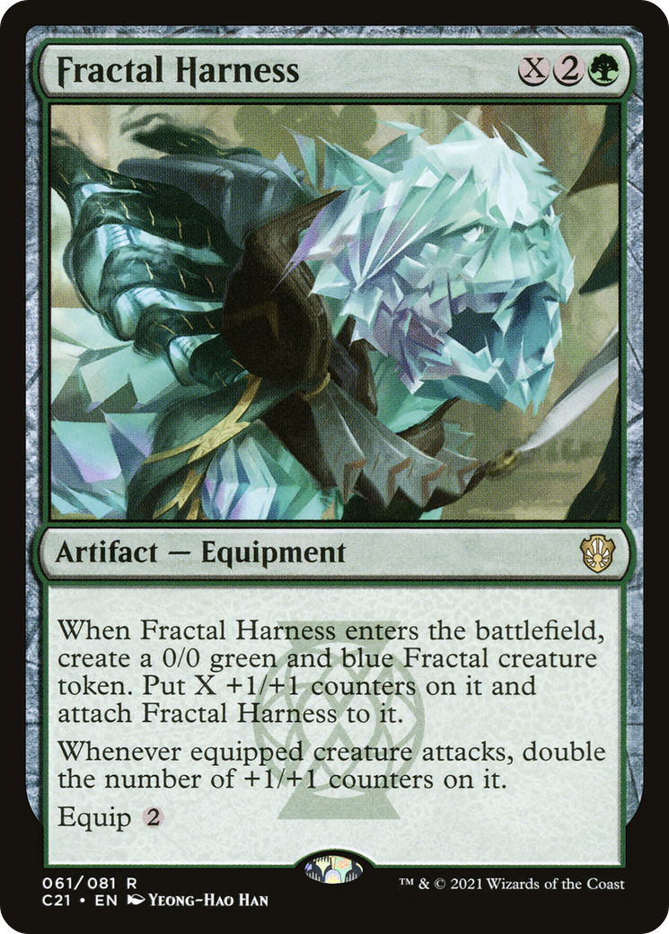 {R} Fractal Harness [Commander 2021][C21 061]