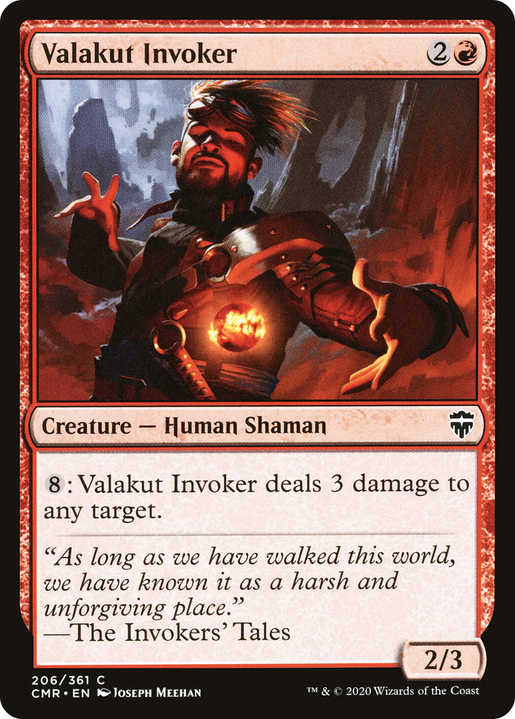 {C} Valakut Invoker [Commander Legends][CMR 206]