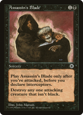 {C} Assassin's Blade [Portal][POR 080]