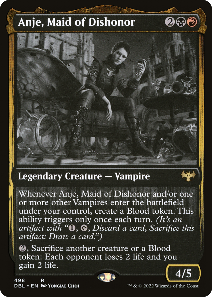 {R} Anje, Maid of Dishonor [Innistrad: Double Feature][DBL 498]