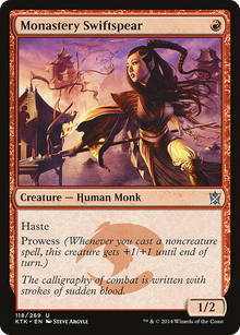 {C} Monastery Swiftspear [Khans of Tarkir][KTK 118]