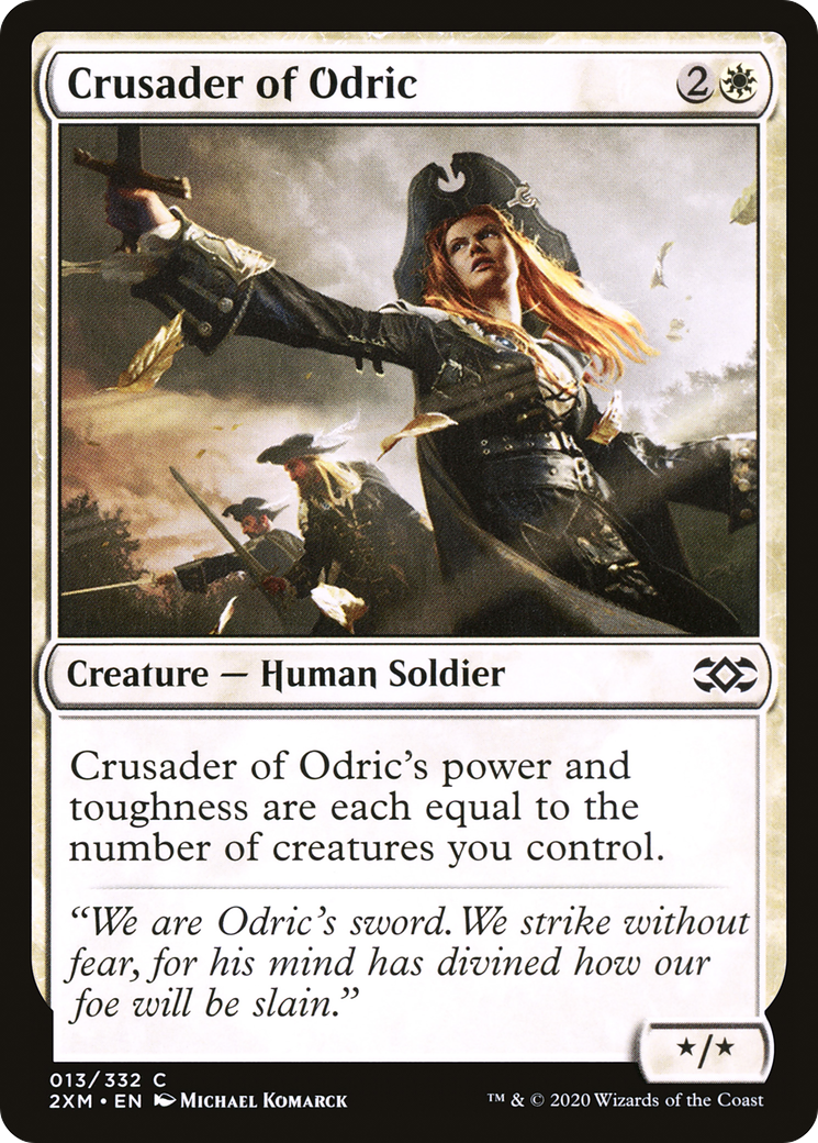 {C} Crusader of Odric [Double Masters][2XM 013]