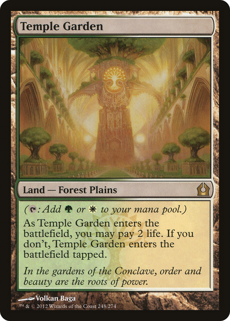 {R} Temple Garden [Return to Ravnica][RTR 248]