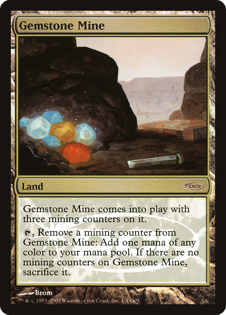 {R} Gemstone Mine [Judge Gift Cards 2005][PA J05 001]