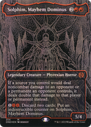 {R} Solphim, Mayhem Dominus (Oil Slick Raised Foil) [Phyrexia: All Will Be One][ONE 354]