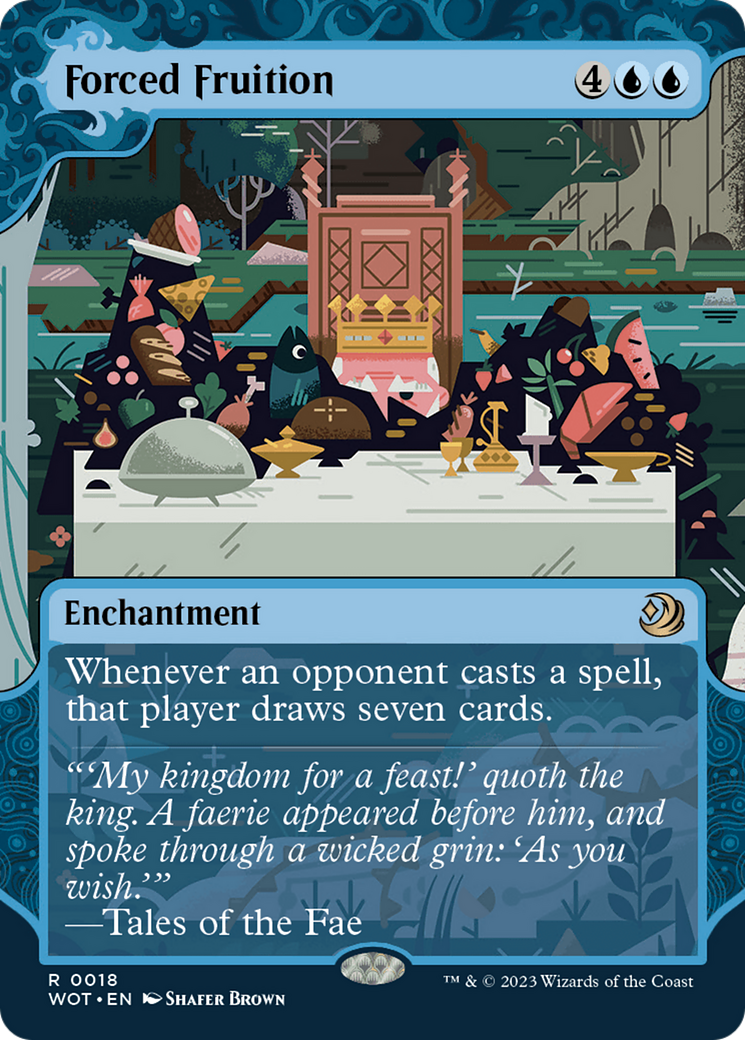 {R} Forced Fruition [Wilds of Eldraine: Enchanting Tales][WOT 018]