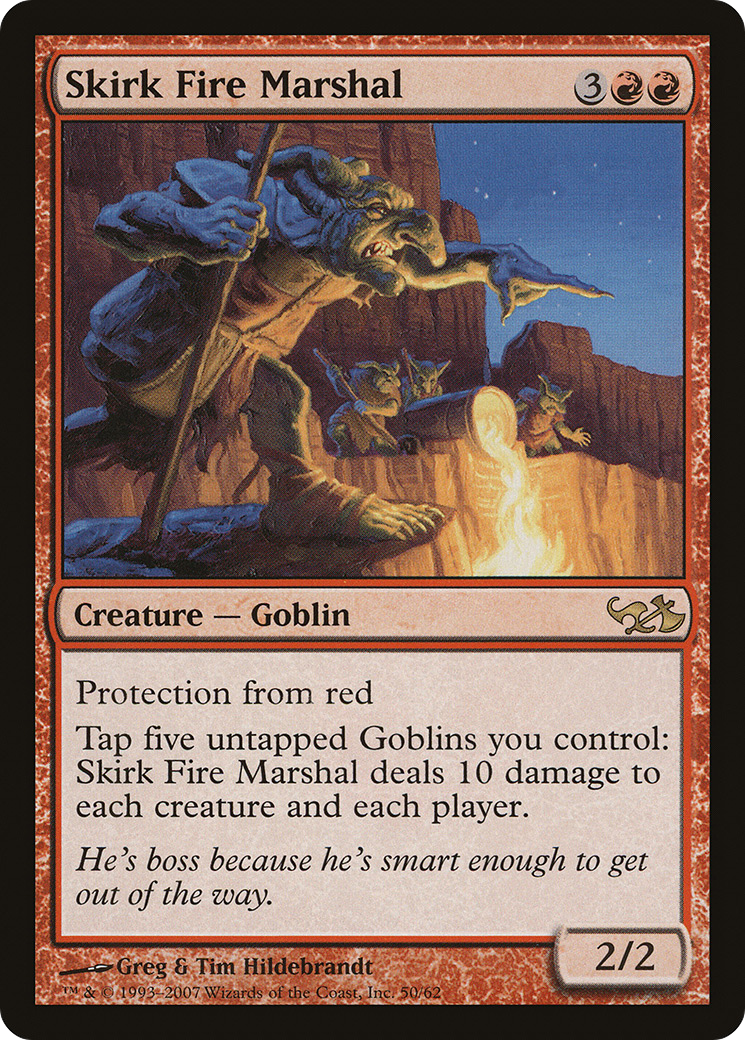 {R} Skirk Fire Marshal [Duel Decks: Elves vs. Goblins][DDA 050]