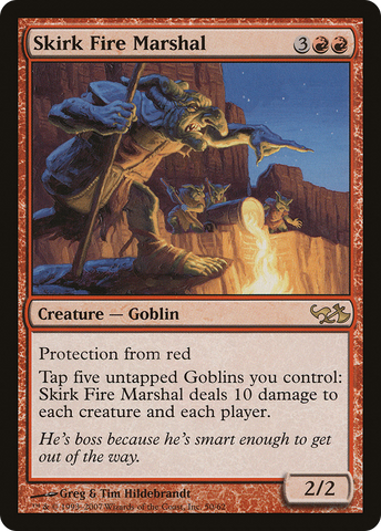 {R} Skirk Fire Marshal [Duel Decks: Elves vs. Goblins][DDA 050]
