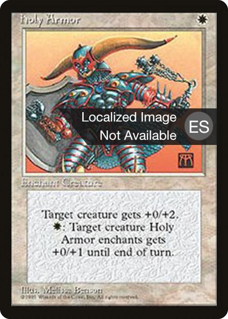 {F} Holy Armor [Fourth Edition (Foreign Black Border)][FBB 4ED 029]
