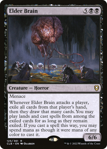 {R} Elder Brain [Commander Legends: Battle for Baldur's Gate][CLB 125]