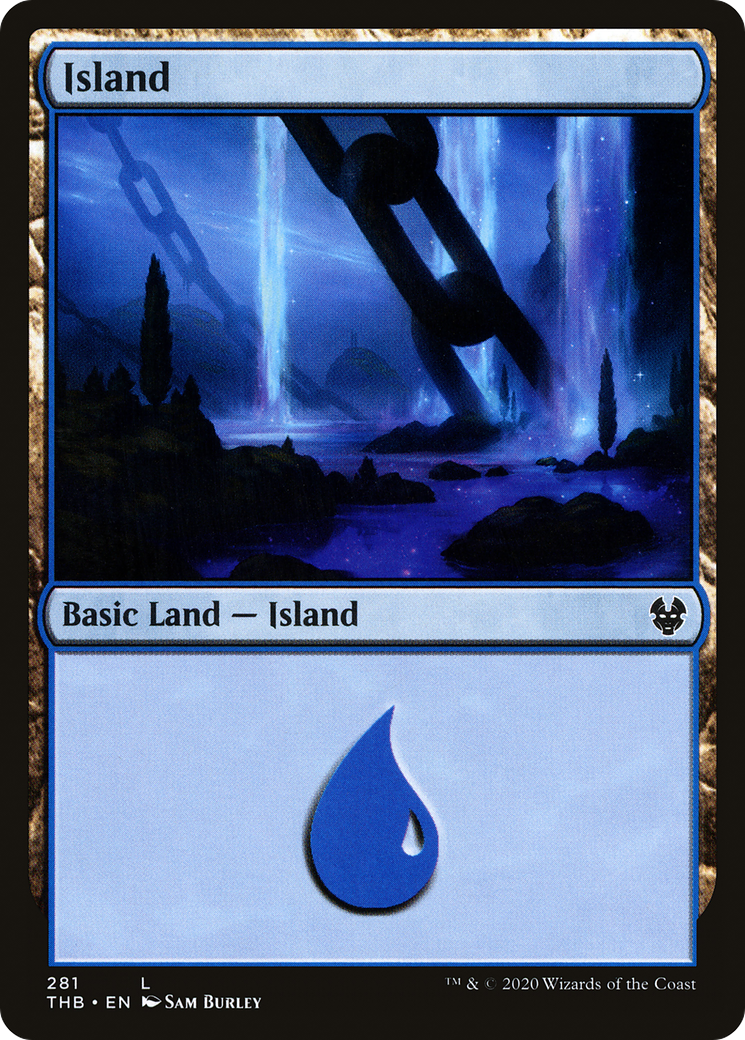 {B}[THB 281] Island (281) [Theros Beyond Death]