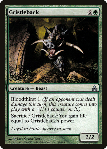 {C} Gristleback [Guildpact][GPT 087]