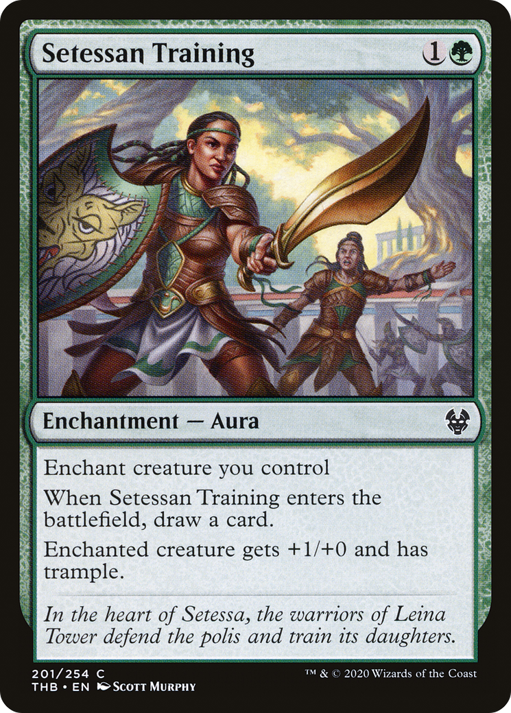 {C} Setessan Training [Theros Beyond Death][THB 201]