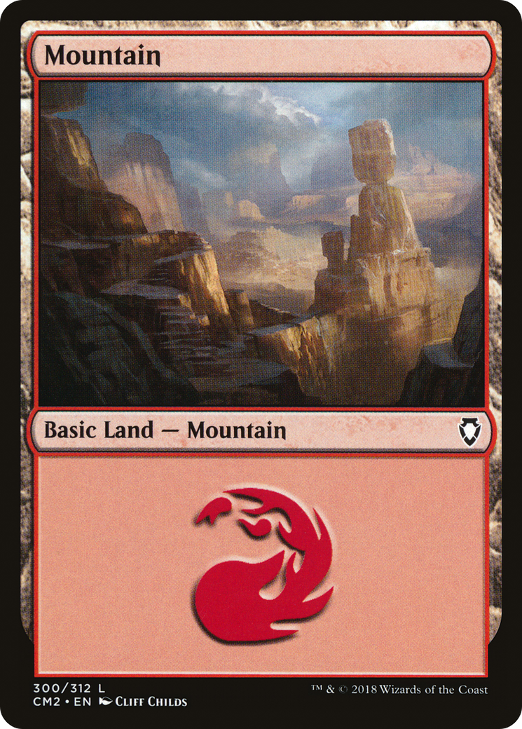 {B}[CM2 300] Mountain (300) [Commander Anthology Volume II]