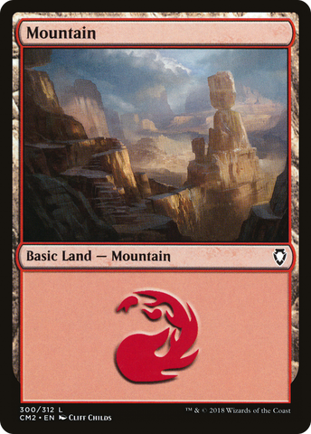 {B}[CM2 300] Mountain (300) [Commander Anthology Volume II]