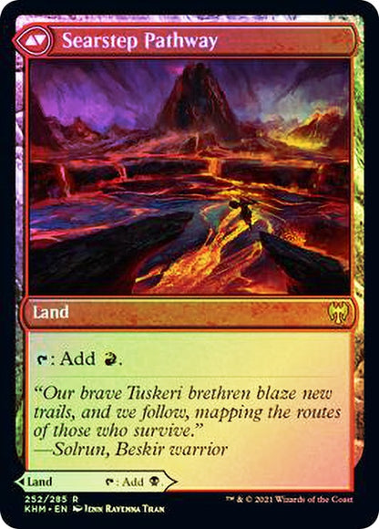 {R} Blightstep Pathway // Searstep Pathway [Kaldheim Prerelease Promos][PR KHM 252]